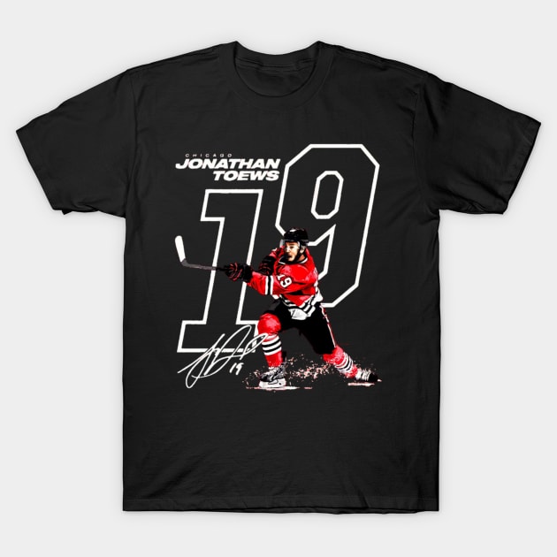 jonathan toews T-Shirt by mazihaya pix